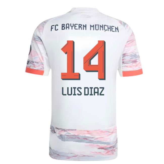 2025-2026 Bayern Munich Away Shirt (Luis Diaz 14)