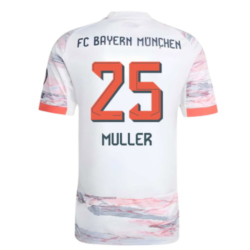 2025-2026 Bayern Munich Away Shirt (Muller 25)