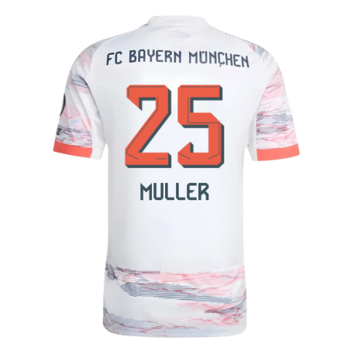 2025-2026 Bayern Munich Away Shirt (Muller 25)