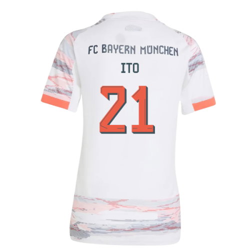 2025-2026 Bayern Munich Away Shirt (Womens) (Ito 21)