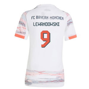 2025-2026 Bayern Munich Away Shirt (Womens) (Lewandowski 9)