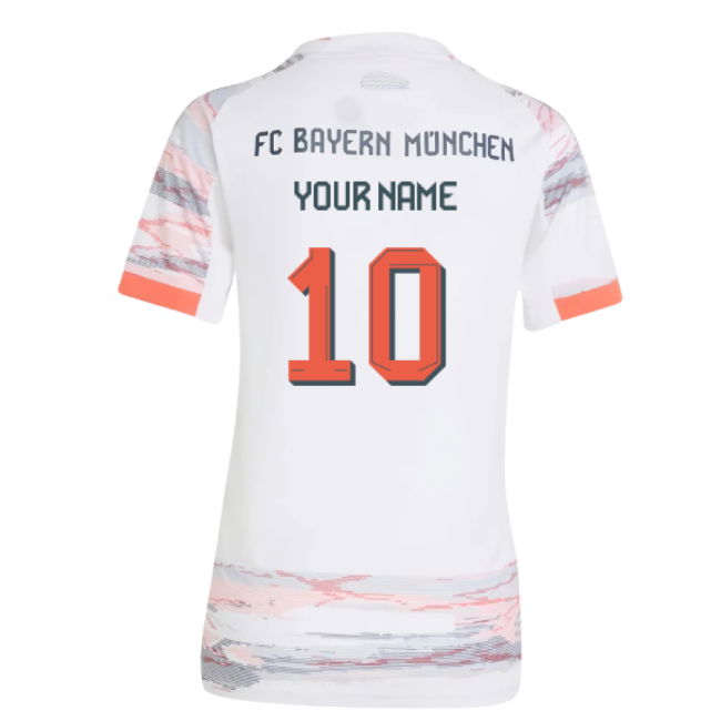 2025-2026 Bayern Munich Away Shirt (Womens) (Your Name)
