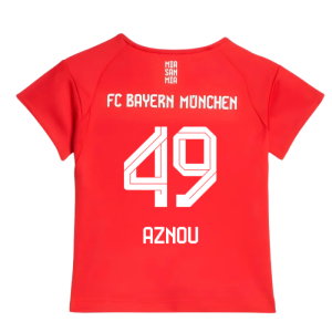 2025-2026 Bayern Munich Home Baby Kit (Aznou 49)