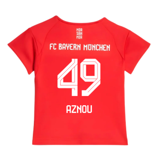 2025-2026 Bayern Munich Home Baby Kit (Aznou 49)