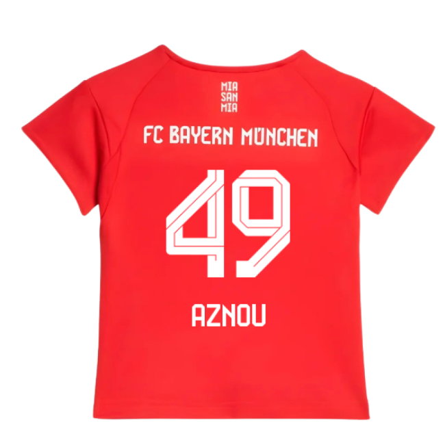 2025-2026 Bayern Munich Home Baby Kit (Aznou 49)