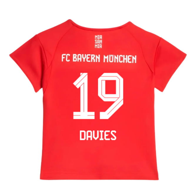 2025-2026 Bayern Munich Home Baby Kit (Davies 19)