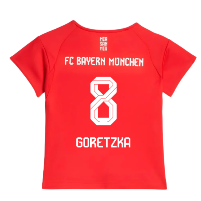 2025-2026 Bayern Munich Home Baby Kit (Goretzka 8)