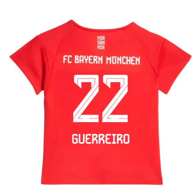 2025-2026 Bayern Munich Home Baby Kit (Guerreiro 22)