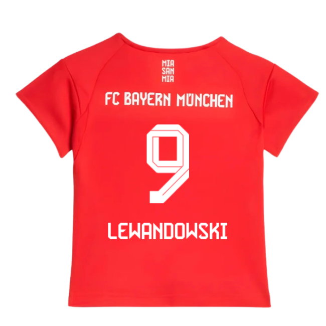 2025-2026 Bayern Munich Home Baby Kit (Lewandowski 9)