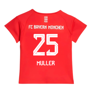 2025-2026 Bayern Munich Home Baby Kit (Muller 25)