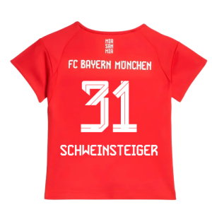 2025-2026 Bayern Munich Home Baby Kit (Schweinsteiger 31)