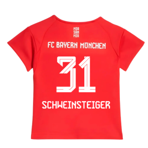 2025-2026 Bayern Munich Home Baby Kit (Schweinsteiger 31)