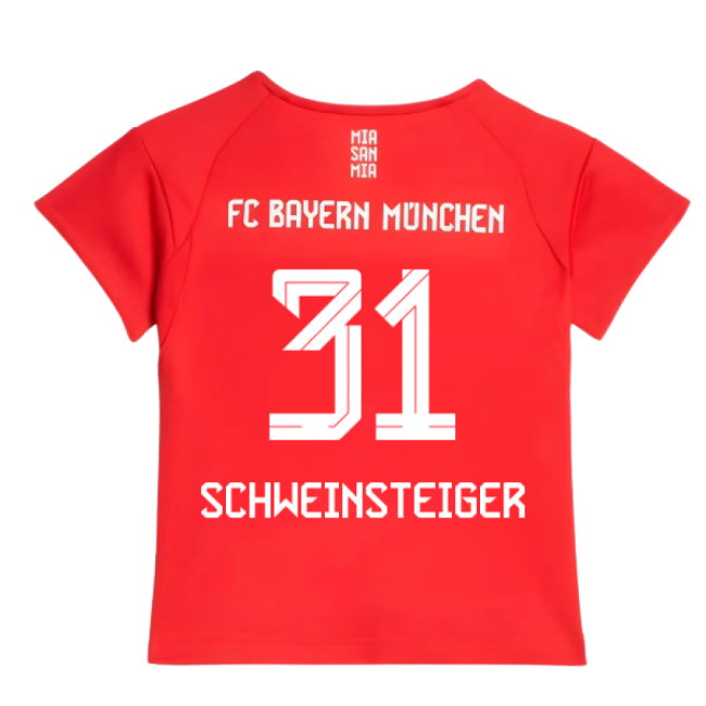 2025-2026 Bayern Munich Home Baby Kit (Schweinsteiger 31)