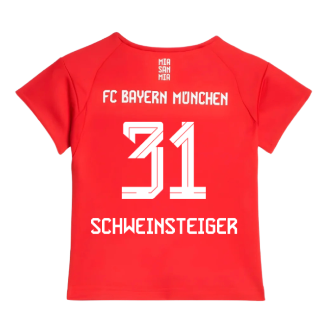 2025-2026 Bayern Munich Home Baby Kit (Schweinsteiger 31)