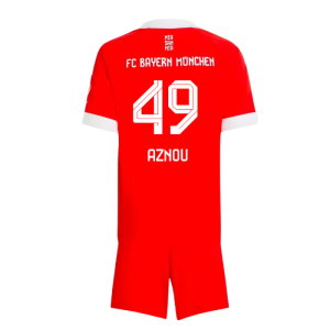 2025-2026 Bayern Munich Home Mini Kit (Aznou 49)