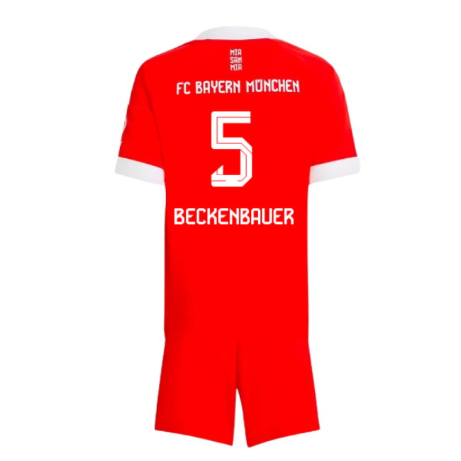 2025-2026 Bayern Munich Home Mini Kit (Beckenbauer 5)