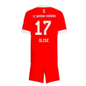 2025-2026 Bayern Munich Home Mini Kit (Olise 17)