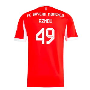 2025-2026 Bayern Munich Home Shirt (Aznou 49)