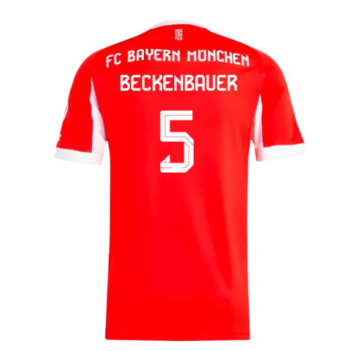 2025-2026 Bayern Munich Home Shirt (Beckenbauer 5)