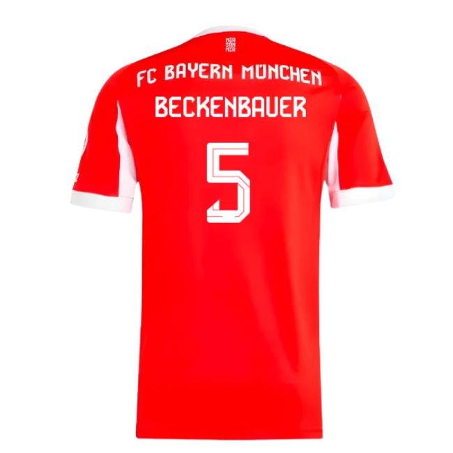 2025-2026 Bayern Munich Home Shirt (Beckenbauer 5)