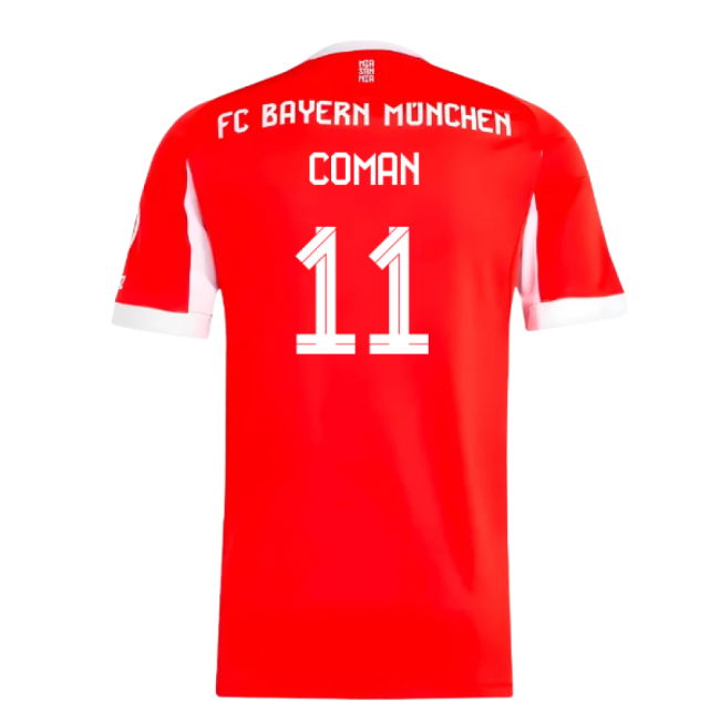 2025-2026 Bayern Munich Home Shirt (Coman 11)