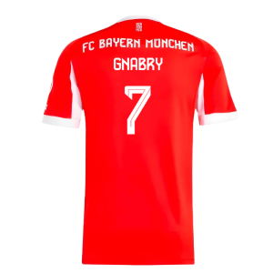 2025-2026 Bayern Munich Home Shirt (Gnabry 7)