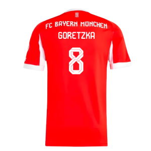 2025-2026 Bayern Munich Home Shirt (Goretzka 8)
