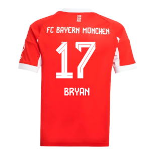 2025-2026 Bayern Munich Home Shirt (Kids) (Bryan 17)