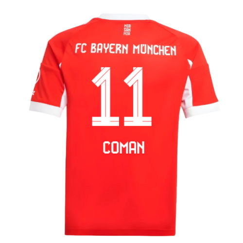 2025-2026 Bayern Munich Home Shirt (Kids) (Coman 11)