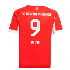 2025-2026 Bayern Munich Home Shirt (Kids) (Kane 9)
