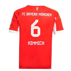2025-2026 Bayern Munich Home Shirt (Kids) (Kimmich 6)