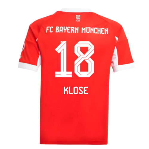 2025-2026 Bayern Munich Home Shirt (Kids) (Klose 18)