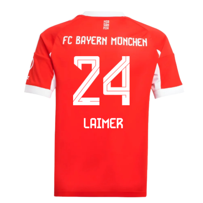 2025-2026 Bayern Munich Home Shirt (Kids) (Laimer 24)