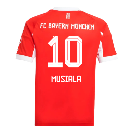 2025-2026 Bayern Munich Home Shirt (Kids) (Musiala 10)