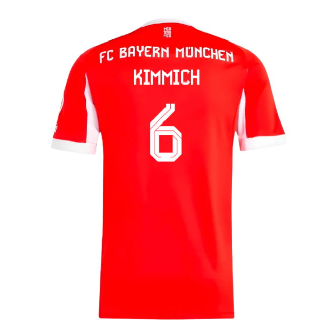 2025-2026 Bayern Munich Home Shirt (Kimmich 6)