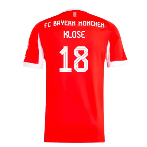 2025-2026 Bayern Munich Home Shirt (Klose 18)