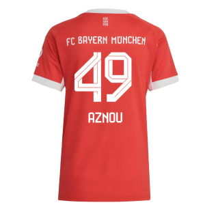 2025-2026 Bayern Munich Home Shirt (Womens) (Aznou 49)