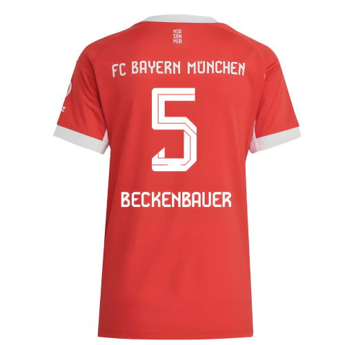 2025-2026 Bayern Munich Home Shirt (Womens) (Beckenbauer 5)