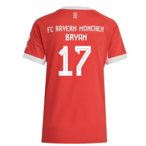 2025-2026 Bayern Munich Home Shirt (Womens) (Bryan 17)
