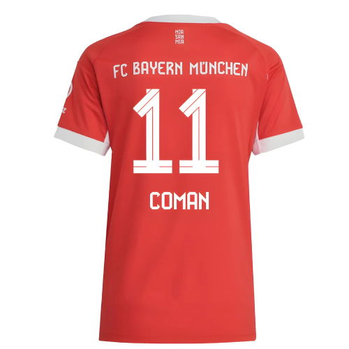 2025-2026 Bayern Munich Home Shirt (Womens) (Coman 11)