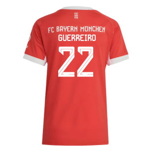 2025-2026 Bayern Munich Home Shirt (Womens) (Guerreiro 22)