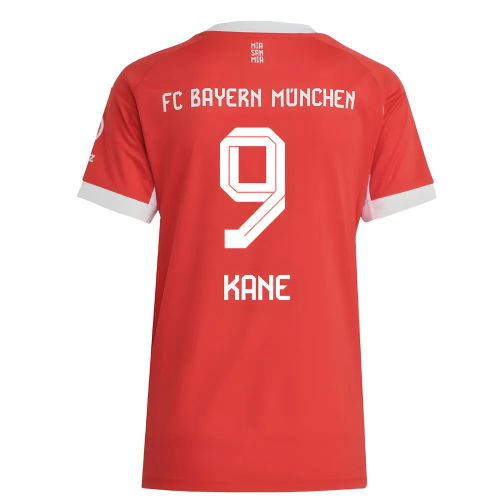 2025-2026 Bayern Munich Home Shirt (Womens) (Kane 9)