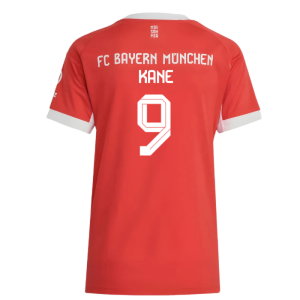 2025-2026 Bayern Munich Home Shirt (Womens) (Kane 9)
