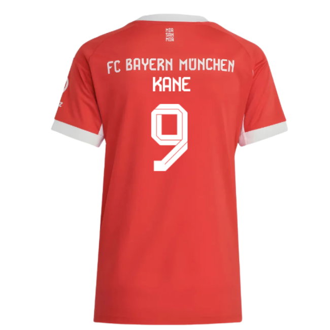 2025-2026 Bayern Munich Home Shirt (Womens) (Kane 9)