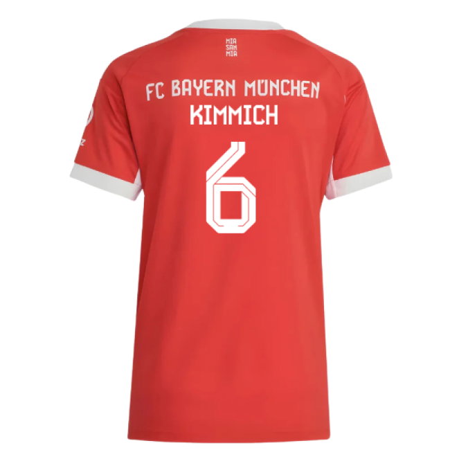 2025-2026 Bayern Munich Home Shirt (Womens) (Kimmich 6)