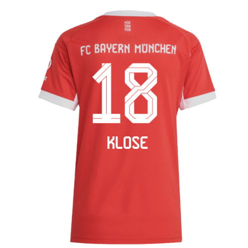 2025-2026 Bayern Munich Home Shirt (Womens) (Klose 18)