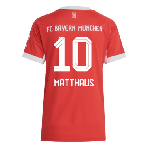 2025-2026 Bayern Munich Home Shirt (Womens) (Matthaus 10)