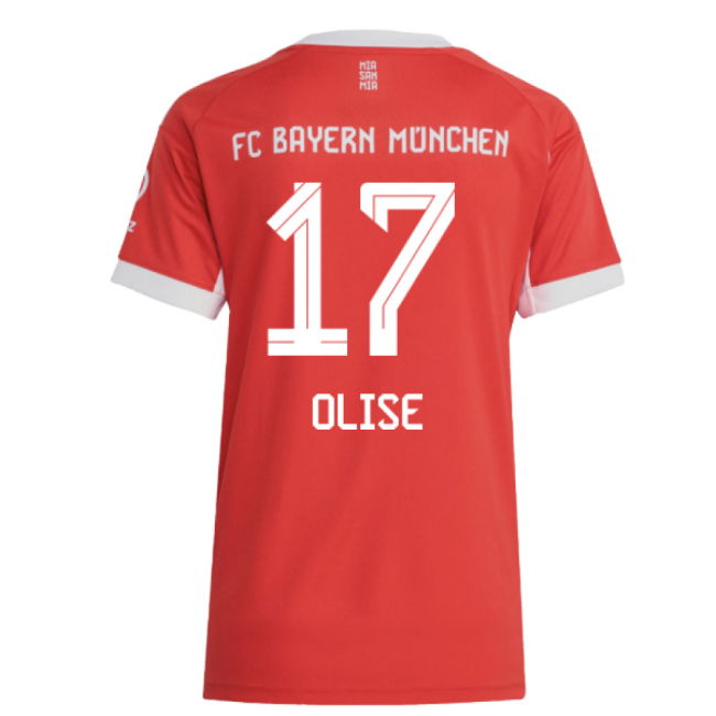 2025-2026 Bayern Munich Home Shirt (Womens) (Olise 17)