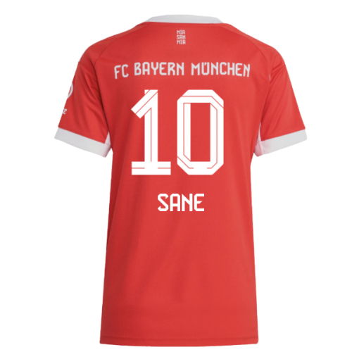 2025-2026 Bayern Munich Home Shirt (Womens) (Sane 10)