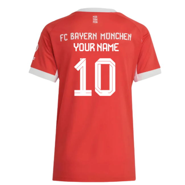 2025-2026 Bayern Munich Home Shirt (Womens) (Your Name)